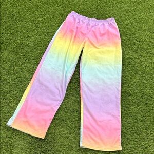Carter’s Fleece Pajama Pants - Rainbow Ombre